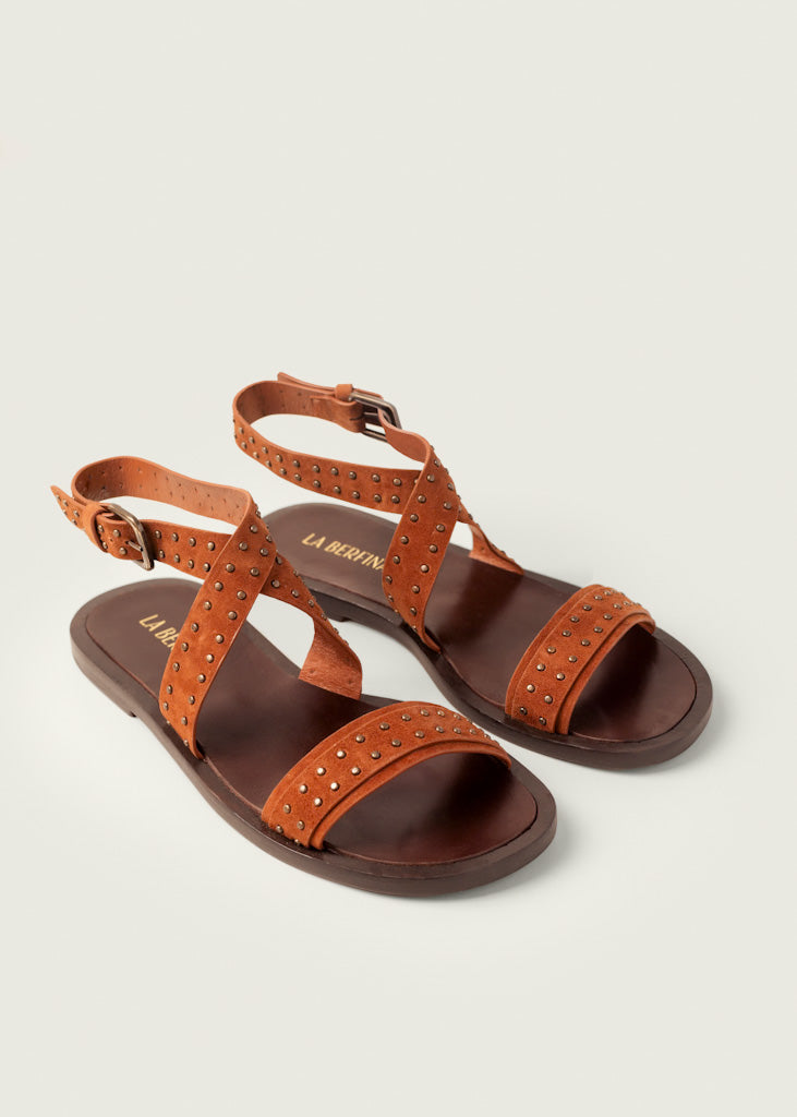 Flat Teresa - Chamois caramelo