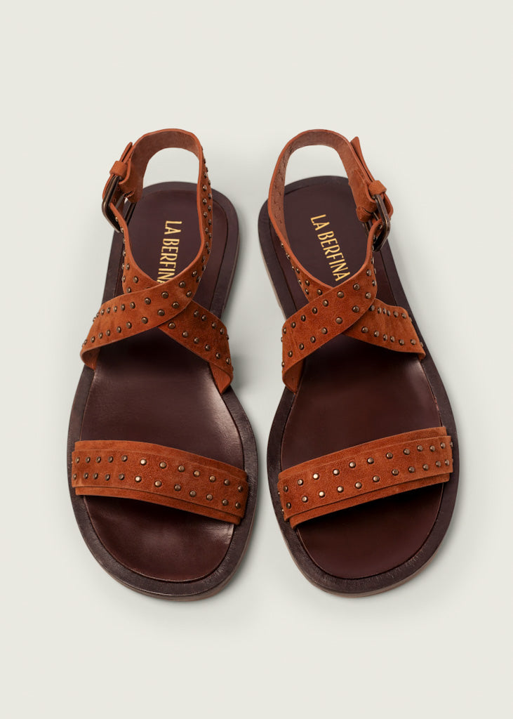 Flat Teresa - Chamois caramelo