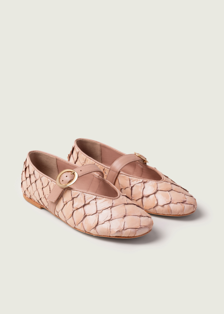 Sapatilha Alexa - Pirarucu rosé