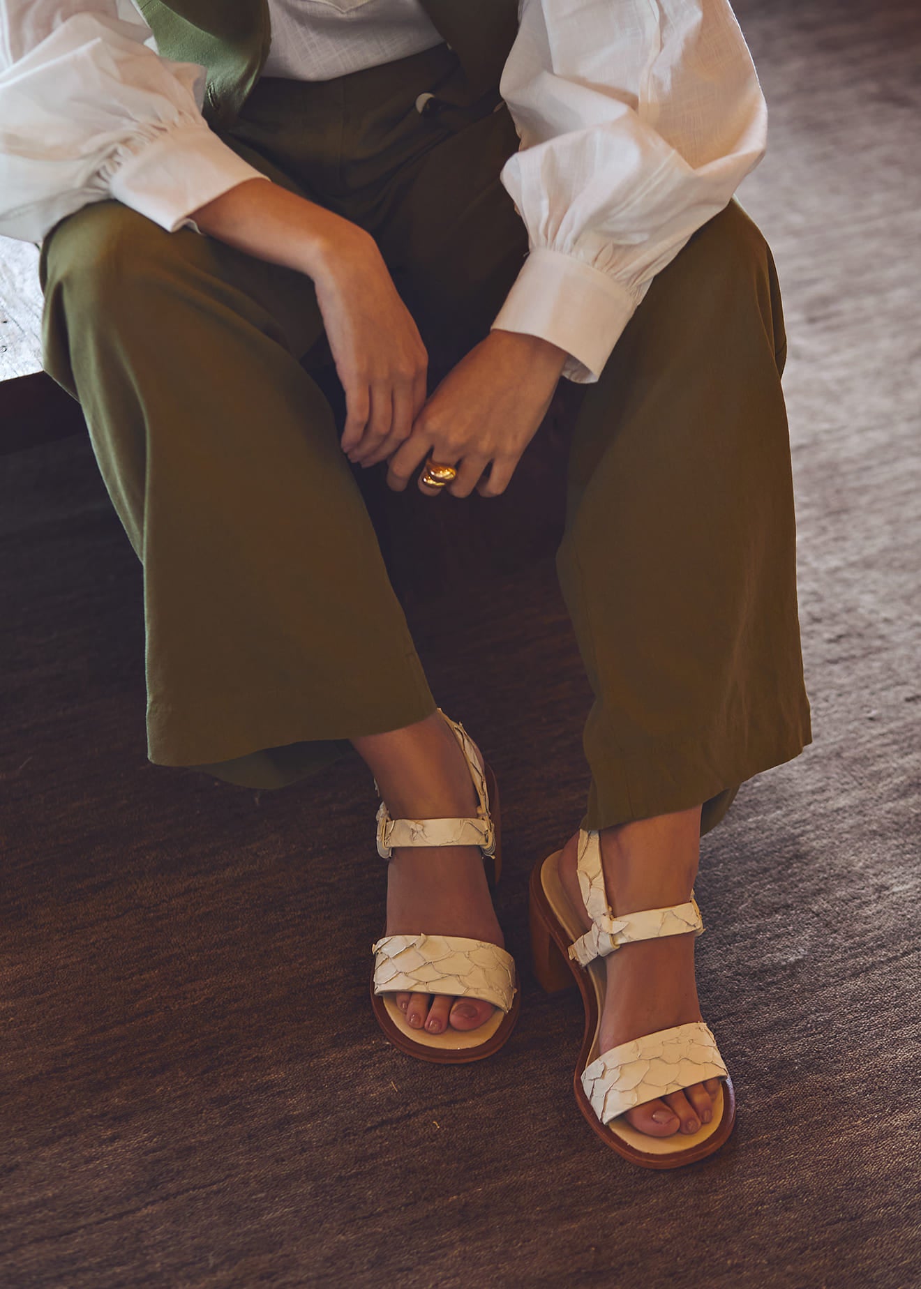 ⁠Sandália Clarice - Pirarucu